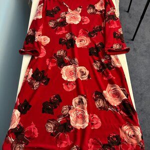 WHBM red reversible dress